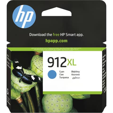 Cartuccia Inkjet HP 912XL Ciano  3YL81AE-BGX